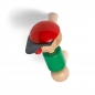 Kindermöbelgriff Max - Figur mit Kappe