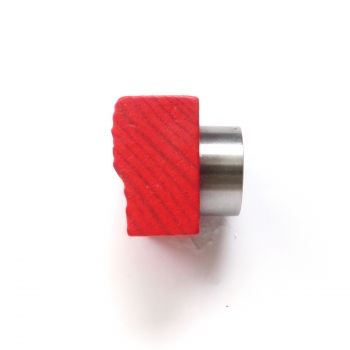 Holzgriff feuerrot, Profil