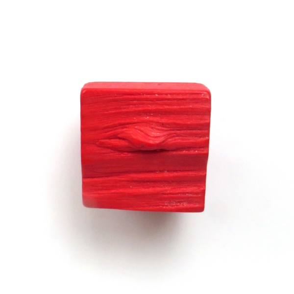 Holzgriff, feuerrot