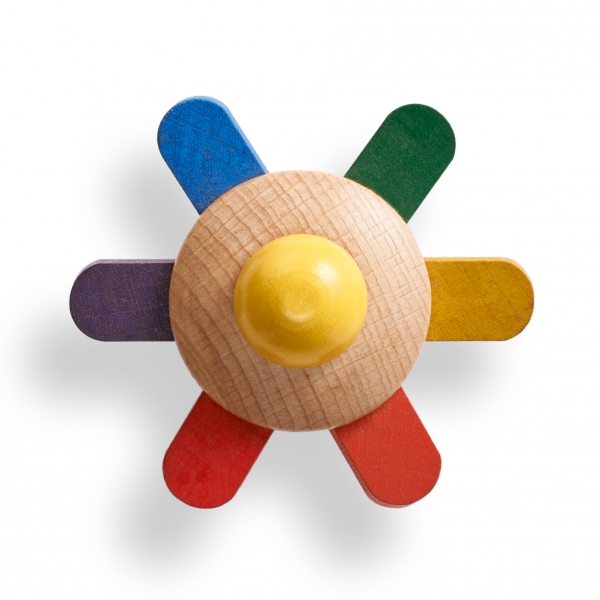 Möbelgriff Blume für Kinderzimmer