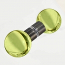 Duschtürgriff Kugel hellgrün 40mm Set